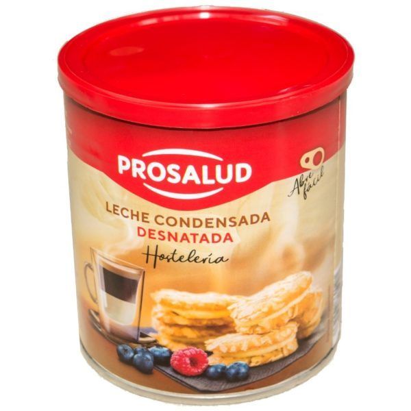 Leche condensada desnatada Prosalud